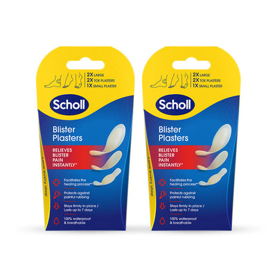 2-Pack Mixed Blister Plasters Pack of 5