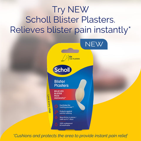 Scholl Aid Toe Blister Plasters Pack of 6