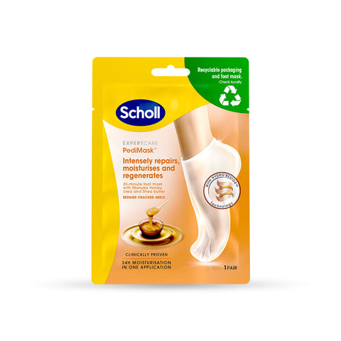Scholl Care Expert Care Foot Mask with Manuka Honey