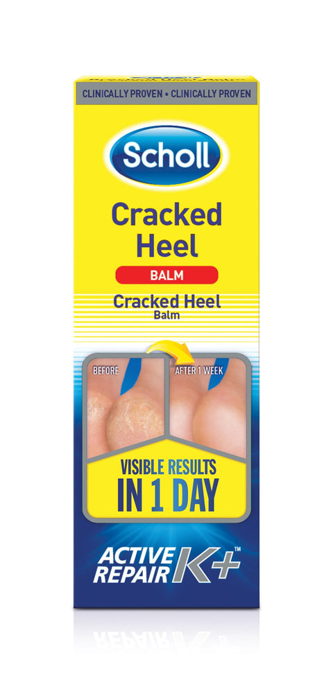 Scholl Aid Cracked Heel Repair Balm: Active Repair K+