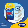 Scholl Aid Mixed Blister Plasters Pack of 5