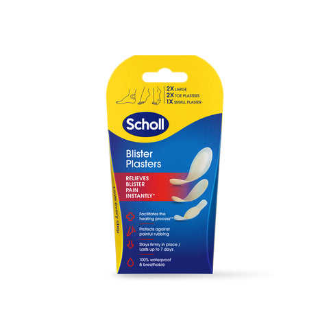 Scholl Aid Mixed Blister Plasters Pack of 5