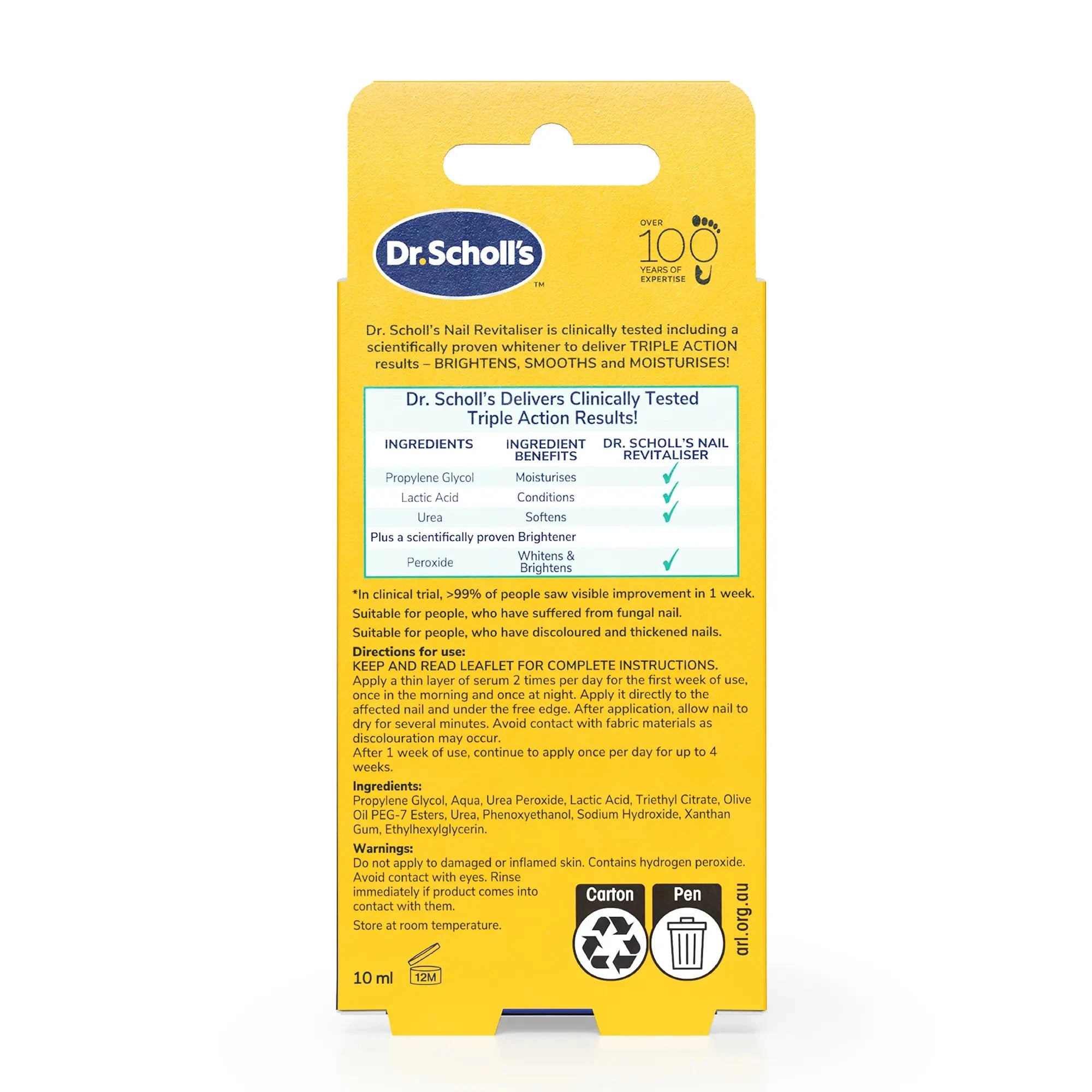 Scholl Aid Nail Revitaliser Serum 10ml