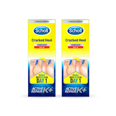 Scholl Bundles 2-Pack Cracked Heel Repair Balm: Active Repair K+