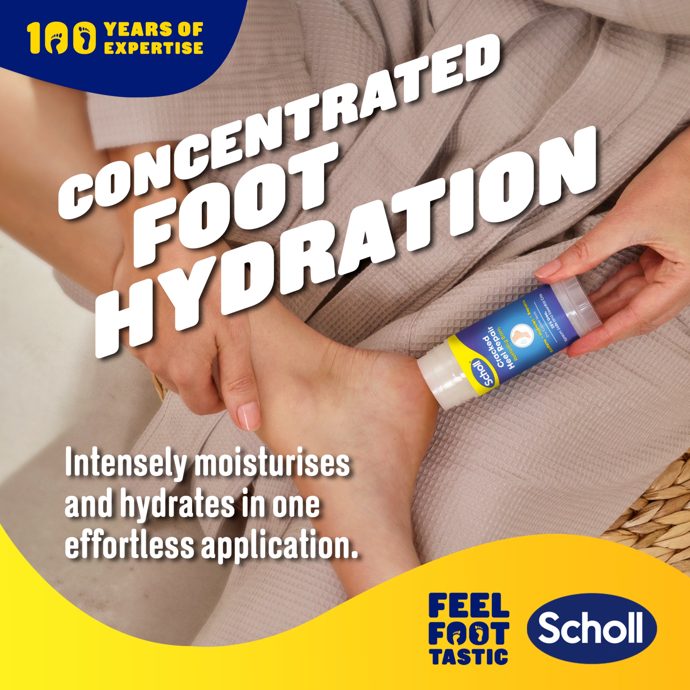 Cracked Heel Repair Restoring Balm Stick Scholl UK