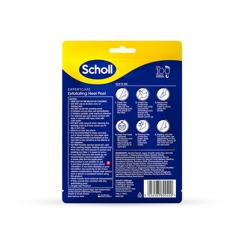 Scholl Care Expert Care Exfoliating Heel Peel Mask