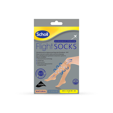Scholl Flight Socks Flight Socks Cotton Feel: Sheer