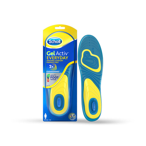 Scholl Insoles 3.5 – 7.5 GelActiv™ Everyday Insoles For Women