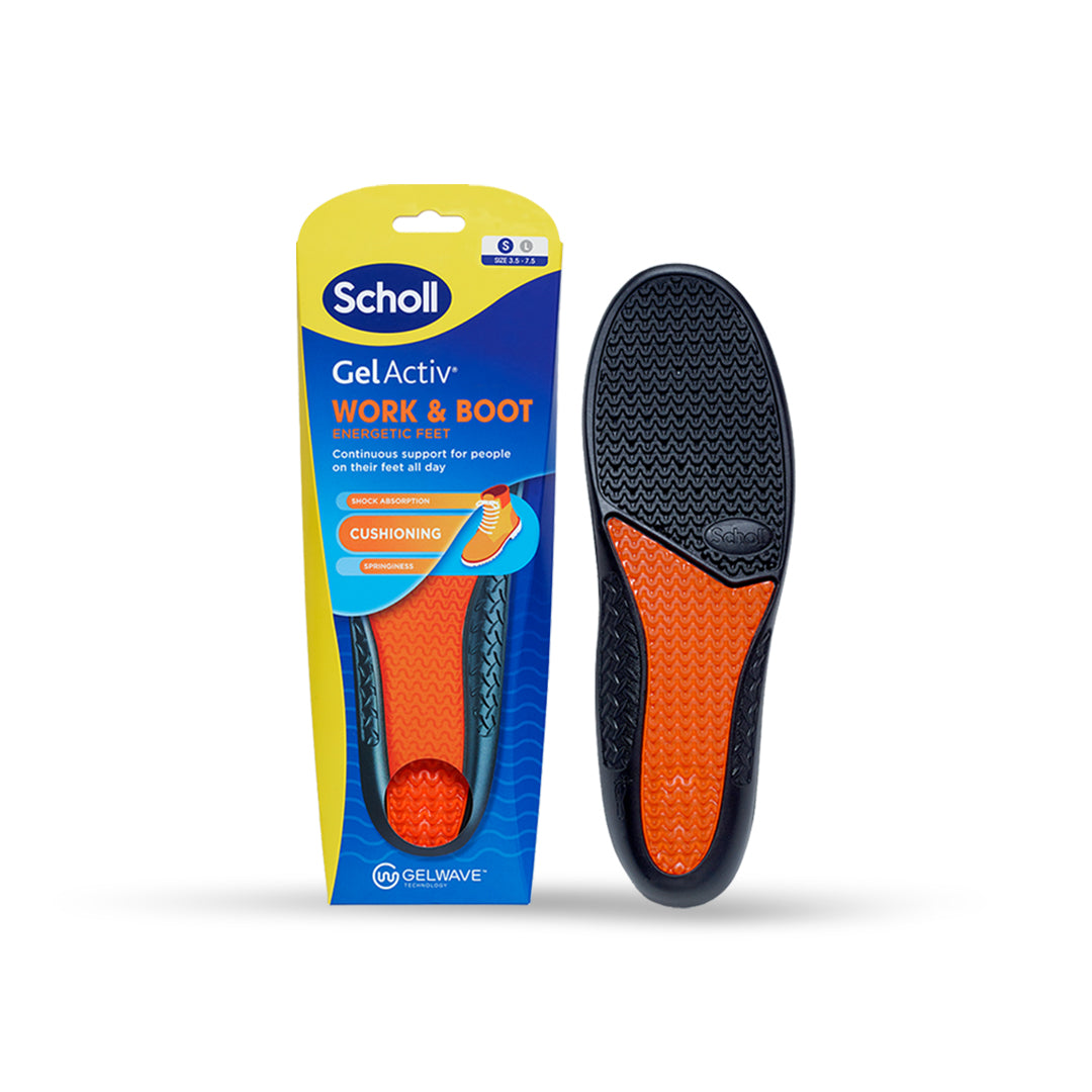 GelActiv™ Work Boot Insoles Small Scholl UK