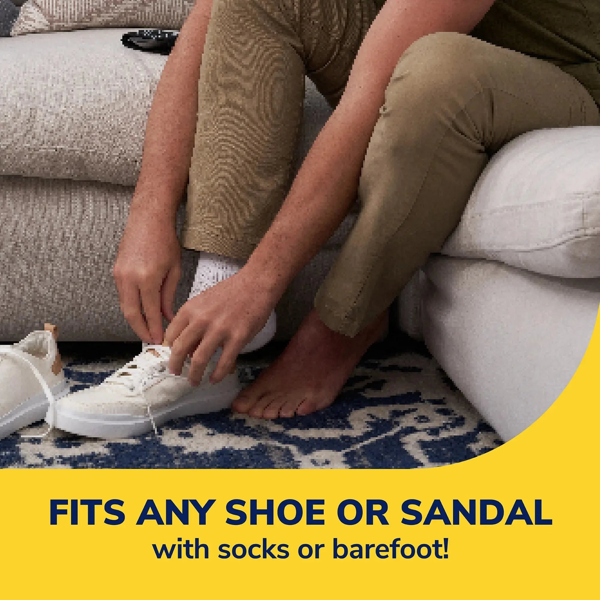 Scholl Insoles Fits All Plantar Fasciitis Foot Arch Support Sleeve