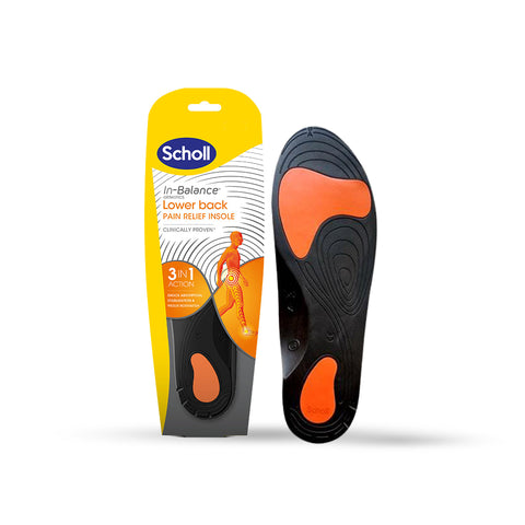 Scholl Insoles Lower Back Pain Relief Insoles