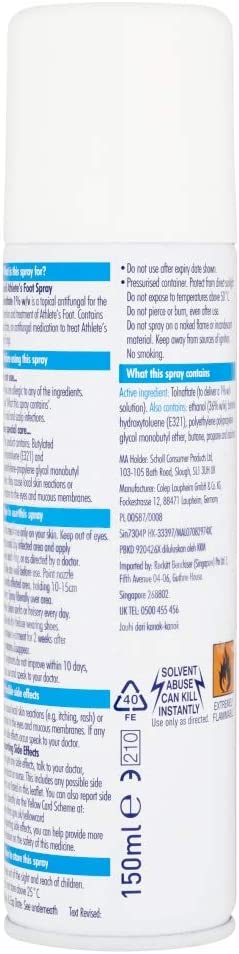 Scholl Aid Athlete's Foot Spray