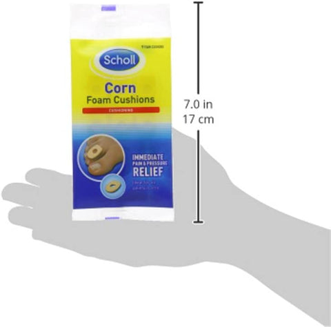 Scholl Aid Corn Foam Cushion (9 Small)