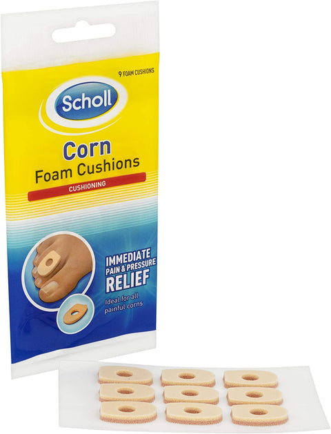 Scholl Aid Corn Foam Cushion (9 Small)