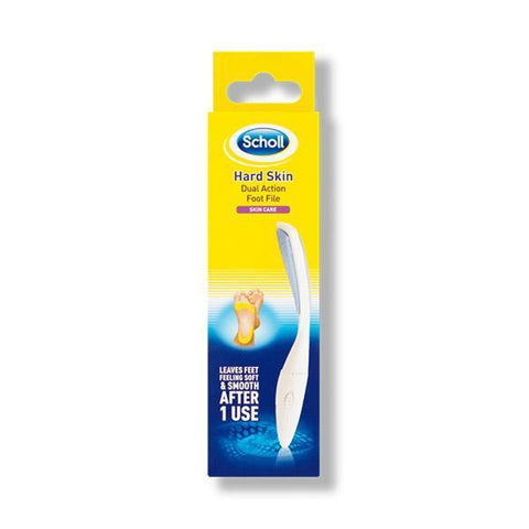 Scholl Aid Dual Action Foot File & Hard Skin Remover