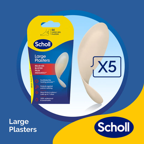 Scholl Aid Large Blister Plasters Pack of 5