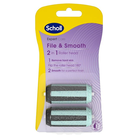 Scholl Care 2-in-1 Expert Care Foot File Roller Head Refill