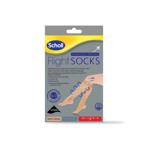 Scholl Flight Socks Flight Socks Cotton Feel: Sheer