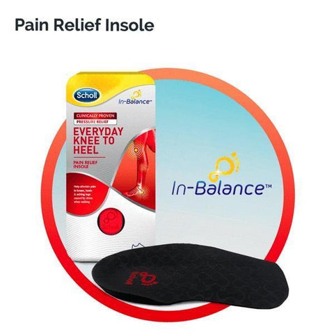 Scholl Insoles Scholl Everyday Knee to Heel Pain Relief Insoles