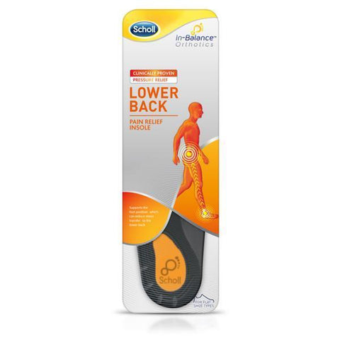 Scholl Insoles Scholl Lower Back Pain Relief Insoles